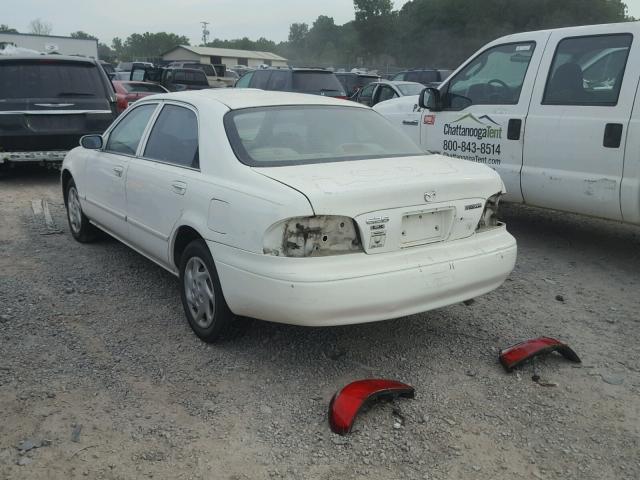 1YVGF22C9Y5107931 - 2000 MAZDA 626 ES WHITE photo 3