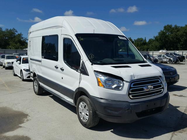 1FTNR2XM0FKB08518 - 2015 FORD TRANSIT T- WHITE photo 1