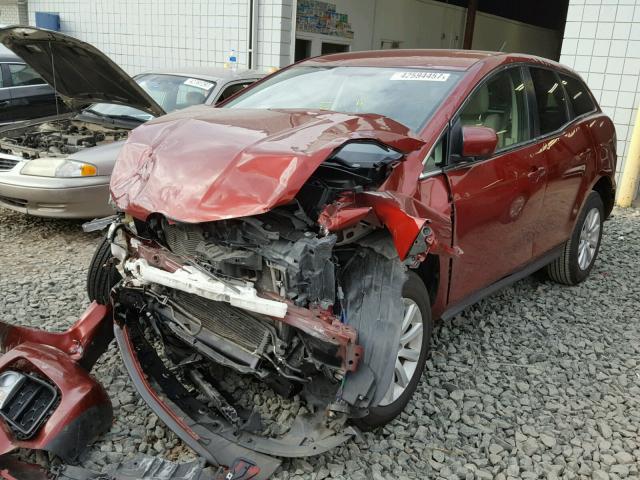 JM3ER2BM5C0413342 - 2012 MAZDA CX-7 RED photo 2