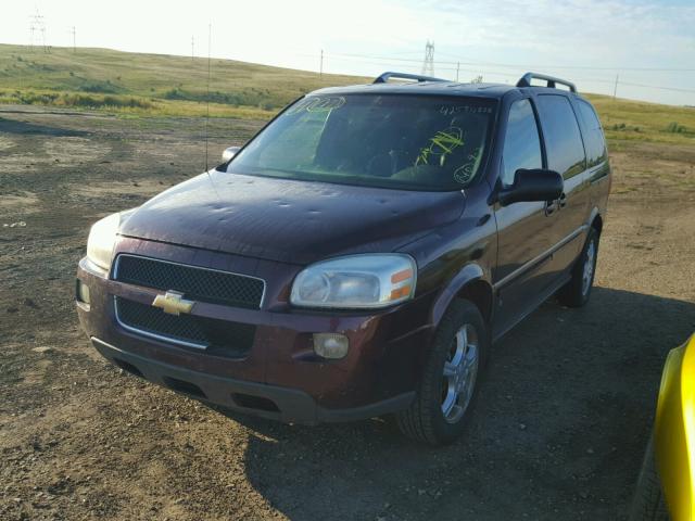 1GNDV33L86D222966 - 2006 CHEVROLET UPLANDER L 勃艮第红 照片 2