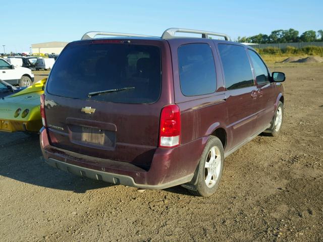 1GNDV33L86D222966 - 2006 CHEVROLET UPLANDER L 勃艮第红 照片 4