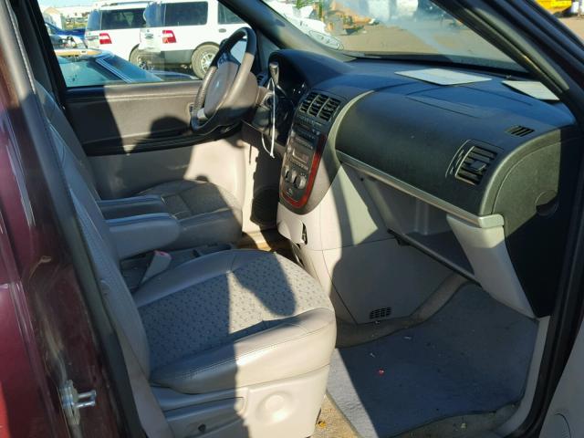 1GNDV33L86D222966 - 2006 CHEVROLET UPLANDER L 勃艮第红 照片 5