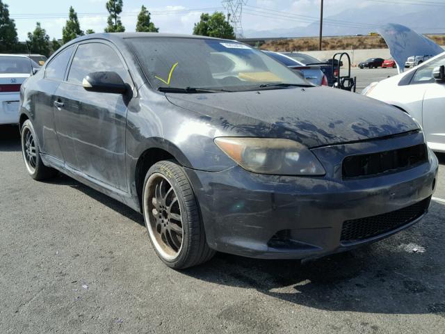 JTKDE177470145427 - 2007 TOYOTA SCION TC BLACK photo 1