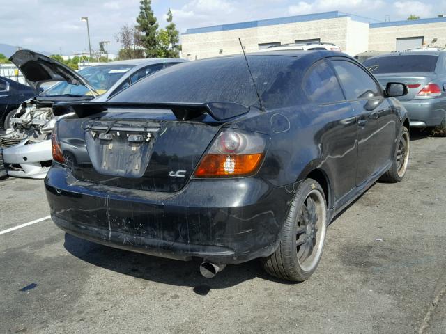 JTKDE177470145427 - 2007 TOYOTA SCION TC 黑色 照片 4