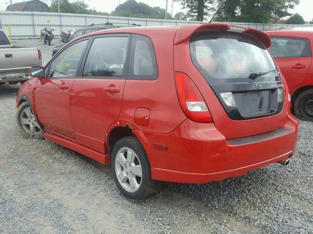 JS2RC41H225104172 - 2002 SUZUKI AERIO SX RED photo 3