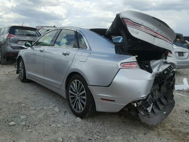 3LN6L5LU8HR648433 - 2017 LINCOLN MKZ HYBRID SILVER photo 3