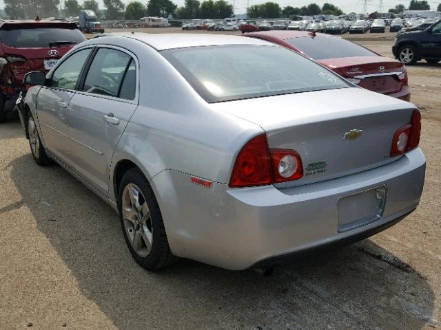 1G1ZH57B89F141745 - 2009 CHEVROLET MALIBU 1LT 银色 照片 3