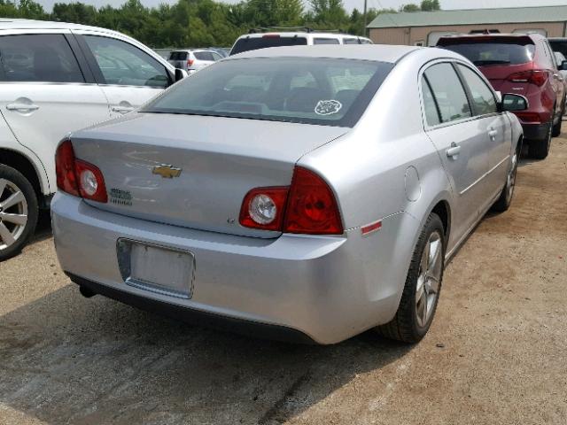 1G1ZH57B89F141745 - 2009 CHEVROLET MALIBU 1LT 银色 照片 4