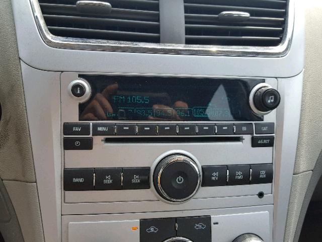 1G1ZH57B89F141745 - 2009 CHEVROLET MALIBU 1LT 银色 照片 9