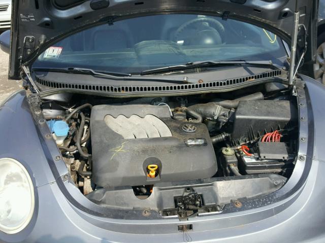 3VWBK31C04M405269 - 2004 VOLKSWAGEN NEW BEETLE ნაცრისფერი ფოტო 7