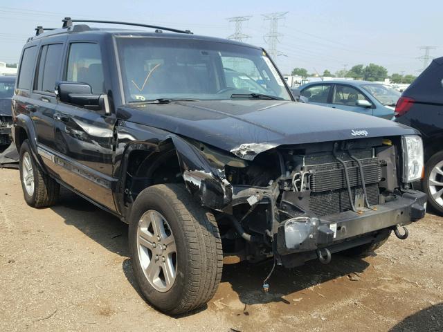 1J8HG58T69C539706 - 2009 JEEP COMMANDER BLACK photo 1
