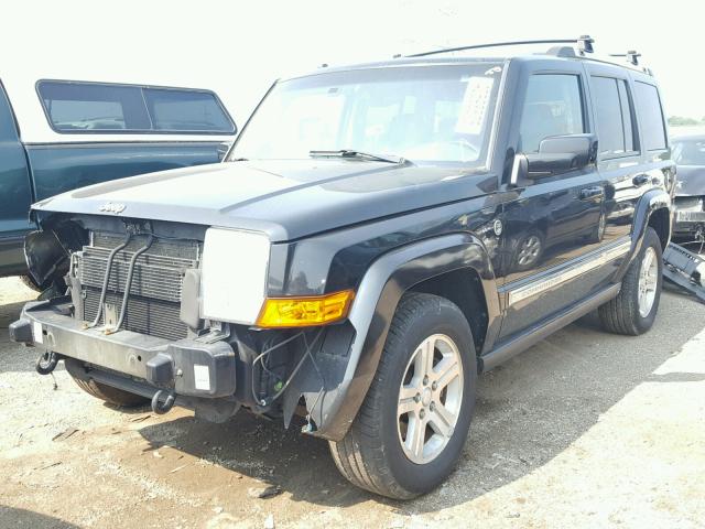 1J8HG58T69C539706 - 2009 JEEP COMMANDER BLACK photo 2
