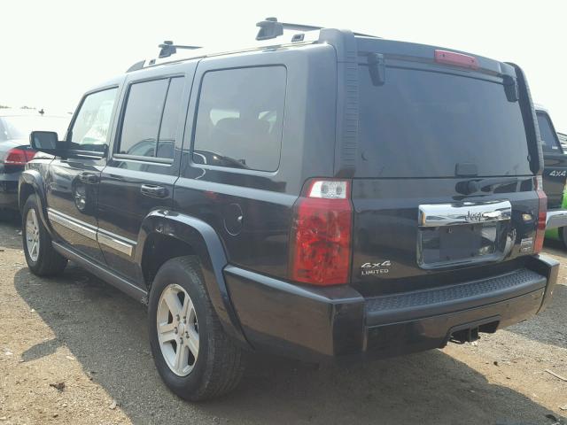 1J8HG58T69C539706 - 2009 JEEP COMMANDER BLACK photo 3