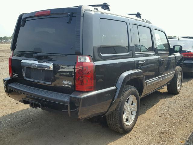 1J8HG58T69C539706 - 2009 JEEP COMMANDER BLACK photo 4