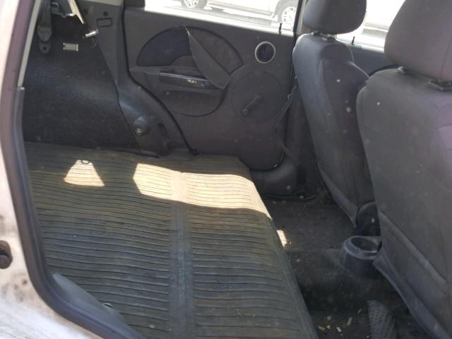 KL1TD66688B206612 - 2008 CHEVROLET AVEO BASE Blanc photo 6