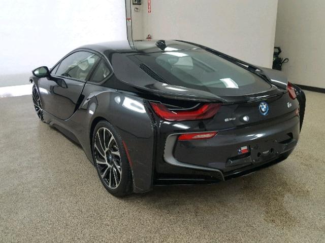 WBY2Z2C59FV392567 - 2015 BMW I8 BLACK photo 3