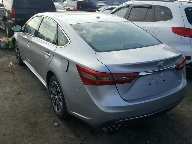 4T1BK1EB4JU288064 - 2018 TOYOTA AVALON XLE SILVER photo 3