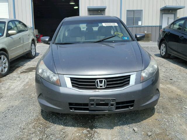 1HGCP26808A129185 - 2008 HONDA ACCORD EXL BLUE photo 9