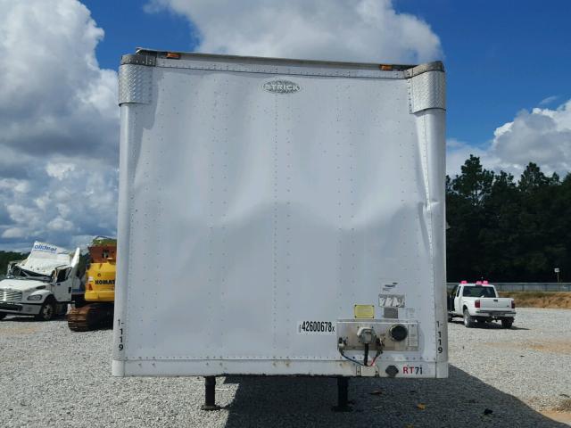 1S12E94068E521922 - 2008 BOX TRAILER WHITE photo 2