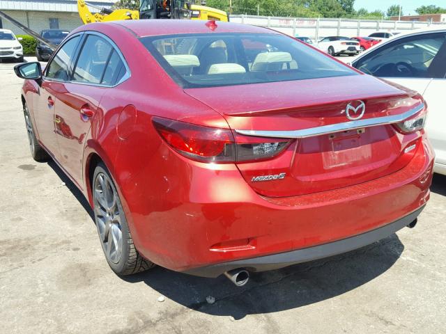 JM1GJ1W56F1195433 - 2015 MAZDA 6 GRAND TO RED photo 3