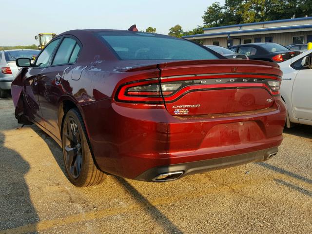 2C3CDXCT6JH221877 - 2018 DODGE CHARGER R/ RED photo 3