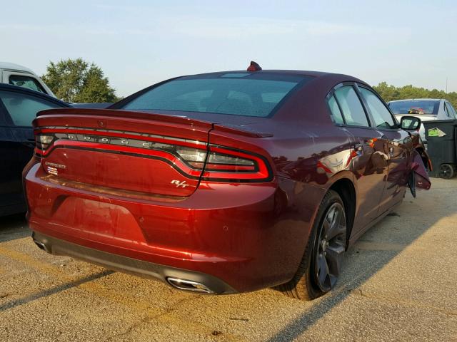 2C3CDXCT6JH221877 - 2018 DODGE CHARGER R/ RED photo 4