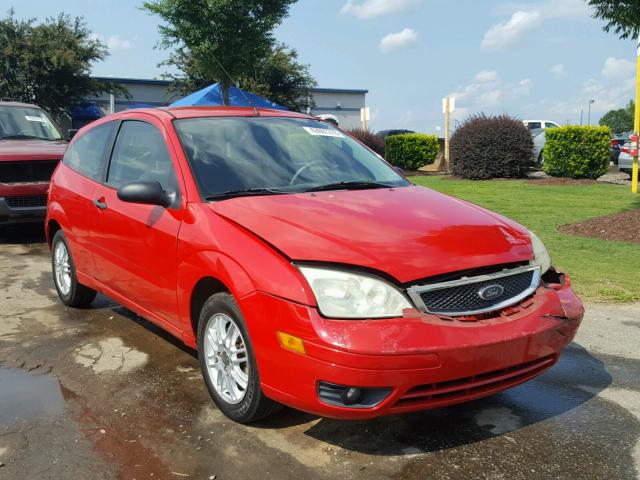 1FAFP31N16W225525 - 2006 FORD FOCUS ZX3 RED photo 1