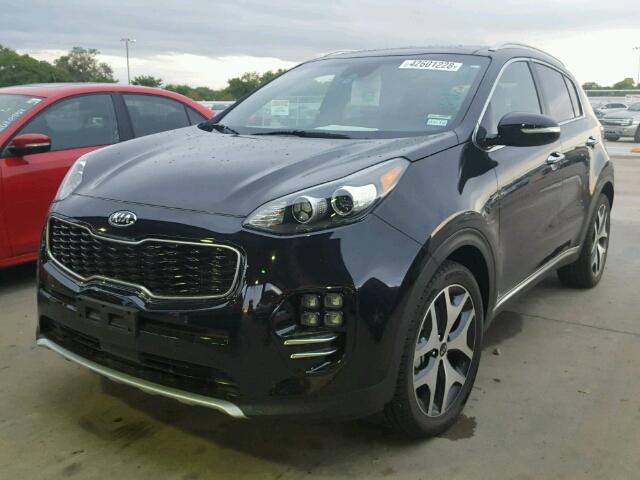 KNDPR3A63H7252532 - 2017 KIA SPORTAGE S BLACK photo 2