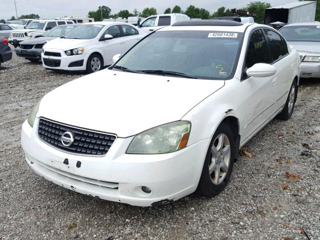 1N4BL11E85C167380 - 2005 NISSAN ALTIMA SE WHITE photo 2