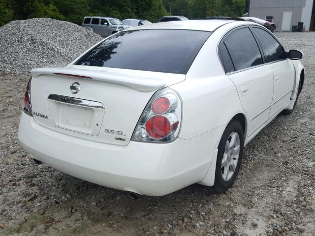 1N4BL11E85C167380 - 2005 NISSAN ALTIMA SE WHITE photo 4