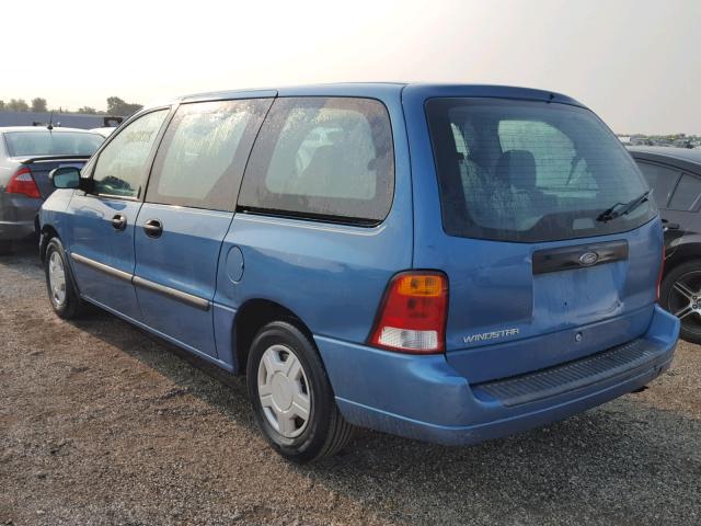 2FMZA50483BB15738 - 2003 FORD WINDSTAR W BLUE photo 3