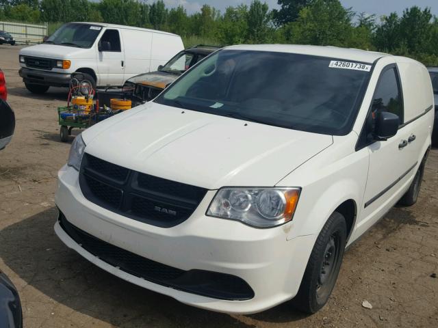 2C4RDGAG6CR256718 - 2012 DODGE RAM VAN WHITE photo 2