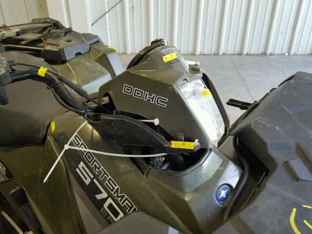 4XASEE573FA229568 - 2015 POLARIS SPORTSMAN GREEN photo 10