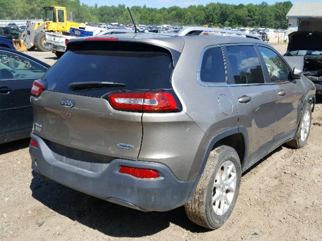 1C4PJMCB1HW602012 - 2017 JEEP CHEROKEE L GRAY photo 4