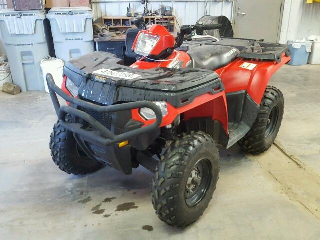 4XAMH50A5BA334724 - 2011 POLARIS SPORTSMAN RED photo 2
