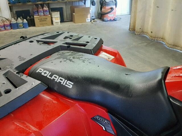 4XAMH50A5BA334724 - 2011 POLARIS SPORTSMAN RED photo 6