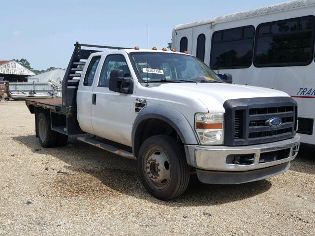 1FDAX57RX8EC68498 - 2008 FORD F550 SUPER WHITE photo 1