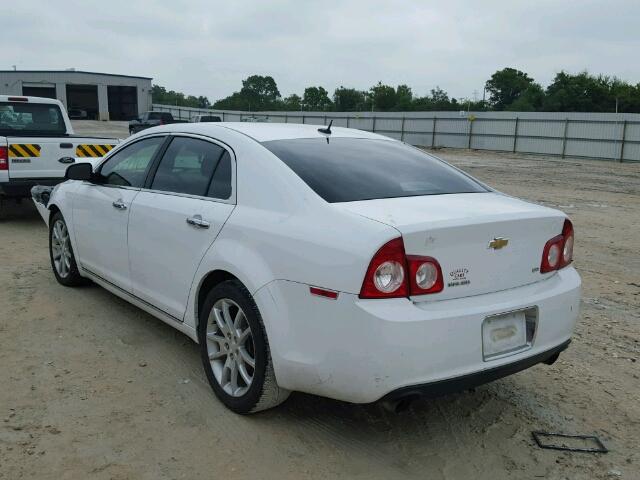 1G1ZK57729F136473 - 2009 CHEVROLET MALIBU LTZ WHITE photo 3