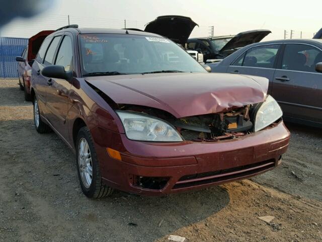 1FAHP36N27W144441 - 2007 FORD FOCUS ZXW RED photo 1