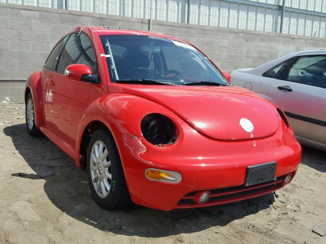 3VWCK31C84M418386 - 2004 VOLKSWAGEN NEW BEETLE წითელი ფოტო 1