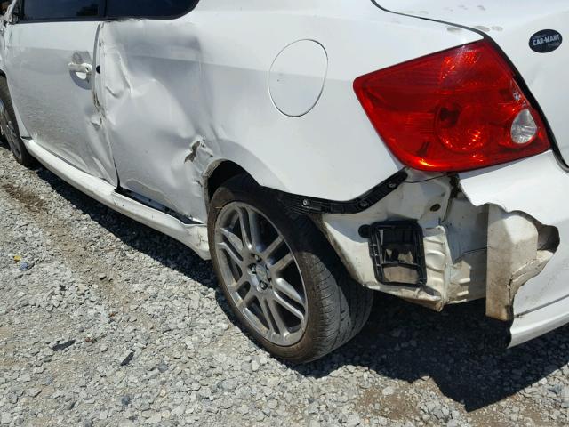 JTKDE177660085102 - 2006 TOYOTA SCION TC 白色 照片 10