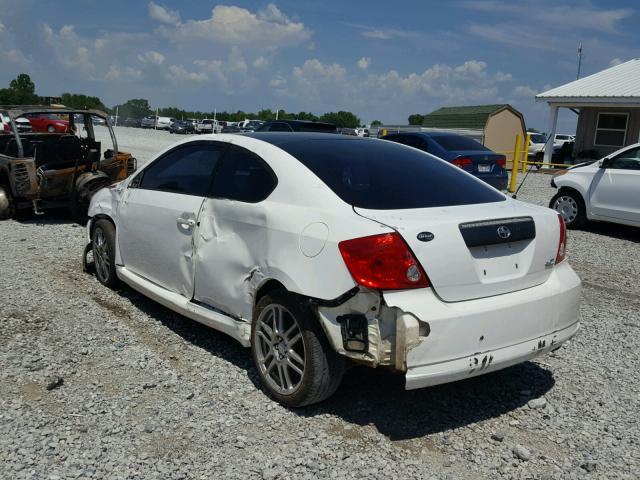 JTKDE177660085102 - 2006 TOYOTA SCION TC 白色 照片 3