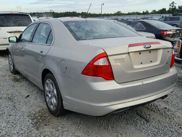 3FAHP0HA5AR389916 - 2010 FORD FUSION SE BEIGE photo 3