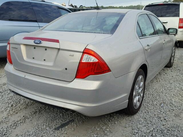 3FAHP0HA5AR389916 - 2010 FORD FUSION SE BEIGE photo 4