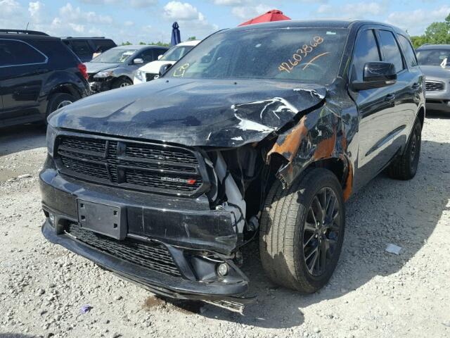 1C4SDHCT7FC194485 - 2015 DODGE DURANGO R/ BLACK photo 2