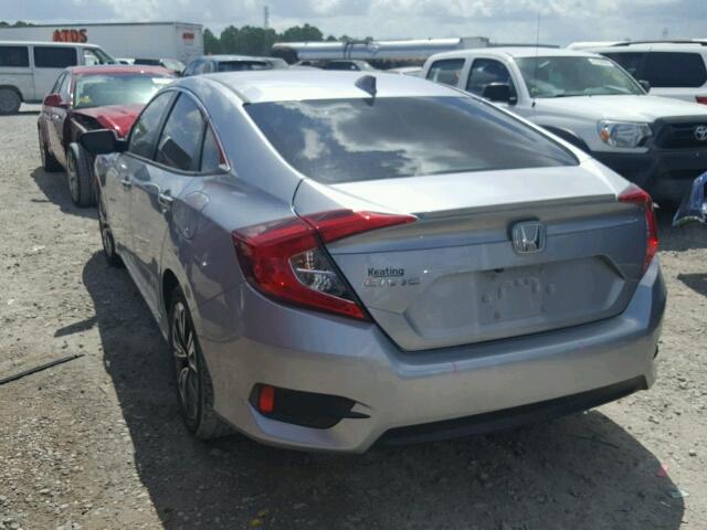 19XFC1F78HE015750 - 2017 HONDA CIVIC EXL 灰色 照片 3