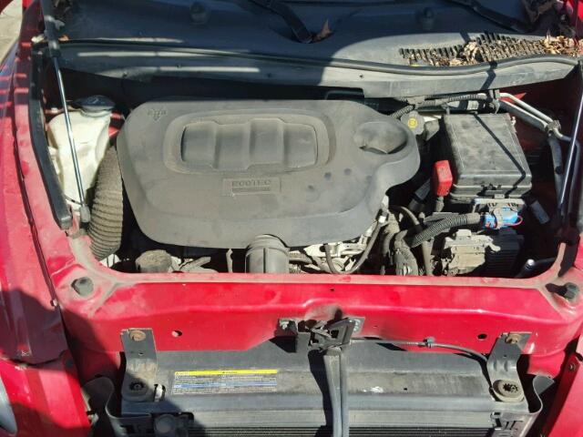 3GNDA13D88S523037 - 2008 CHEVROLET HHR LS RED photo 7