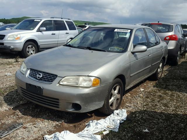 3N1AB51A63L733327 - 2003 NISSAN SENTRA SE- GRAY photo 2