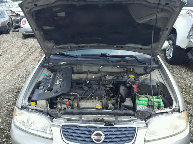 3N1AB51A63L733327 - 2003 NISSAN SENTRA SE- GRAY photo 7