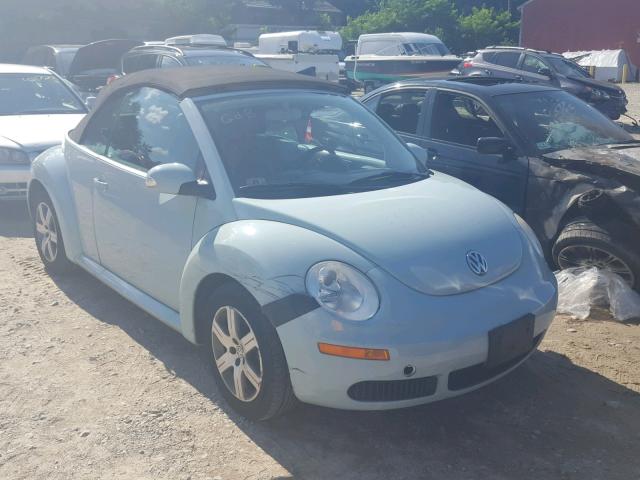 3VWRG31Y26M325521 - 2006 VOLKSWAGEN NEW BEETLE TURQUOISE photo 1